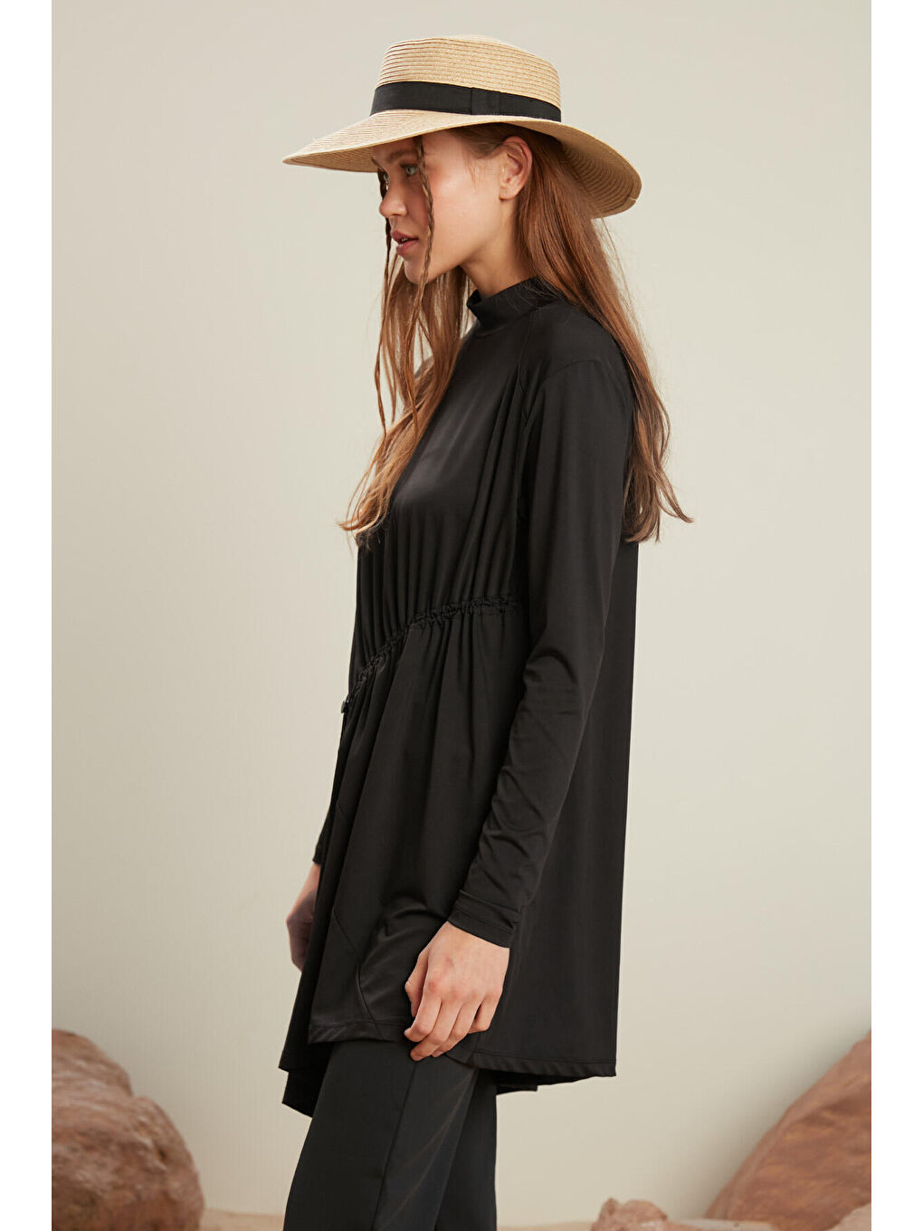 Stoperli Mayo Tunik Siyah-4