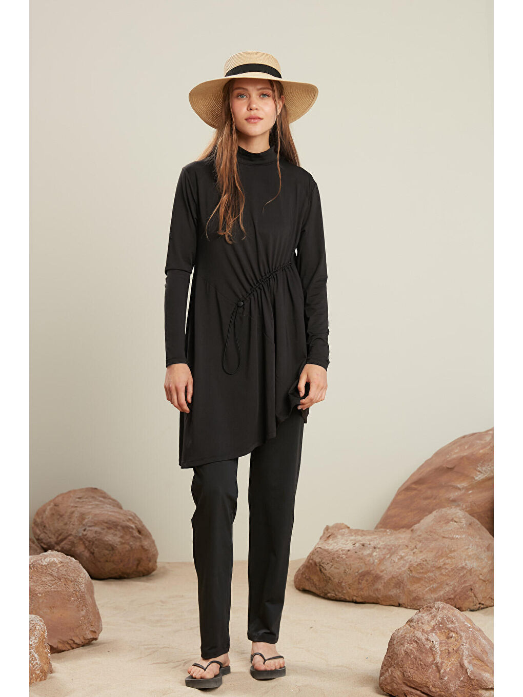 Stoperli Mayo Tunik Siyah-5