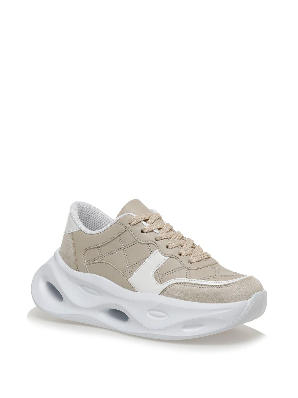 PNEY 3FX Bej Kadın Sneaker-1