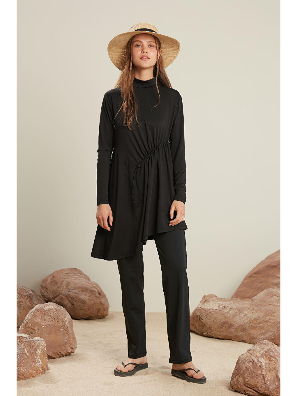 Stoperli Mayo Tunik Siyah-6
