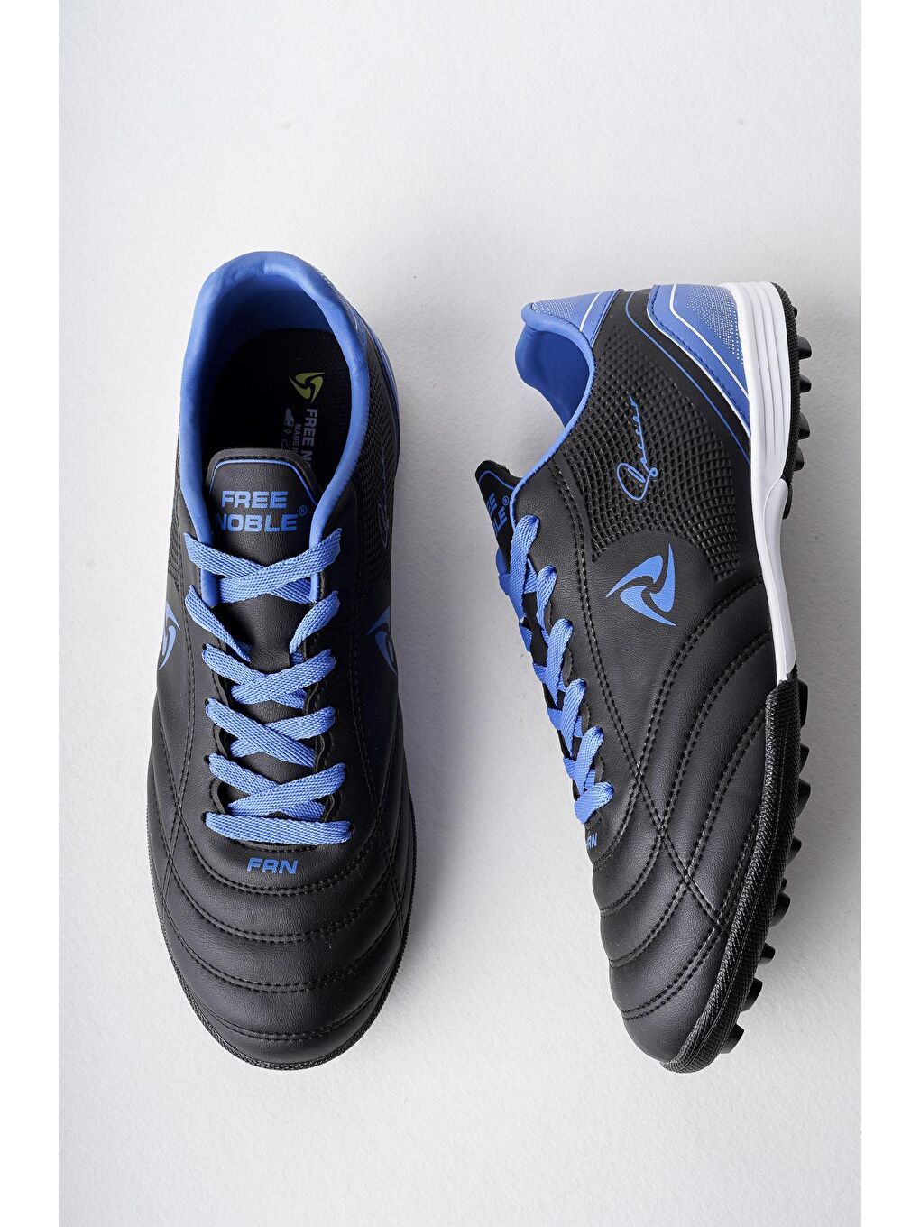 Siyah Pter Unisex  Halı Saha Çim Saha Futbol Ayakkabısı-5