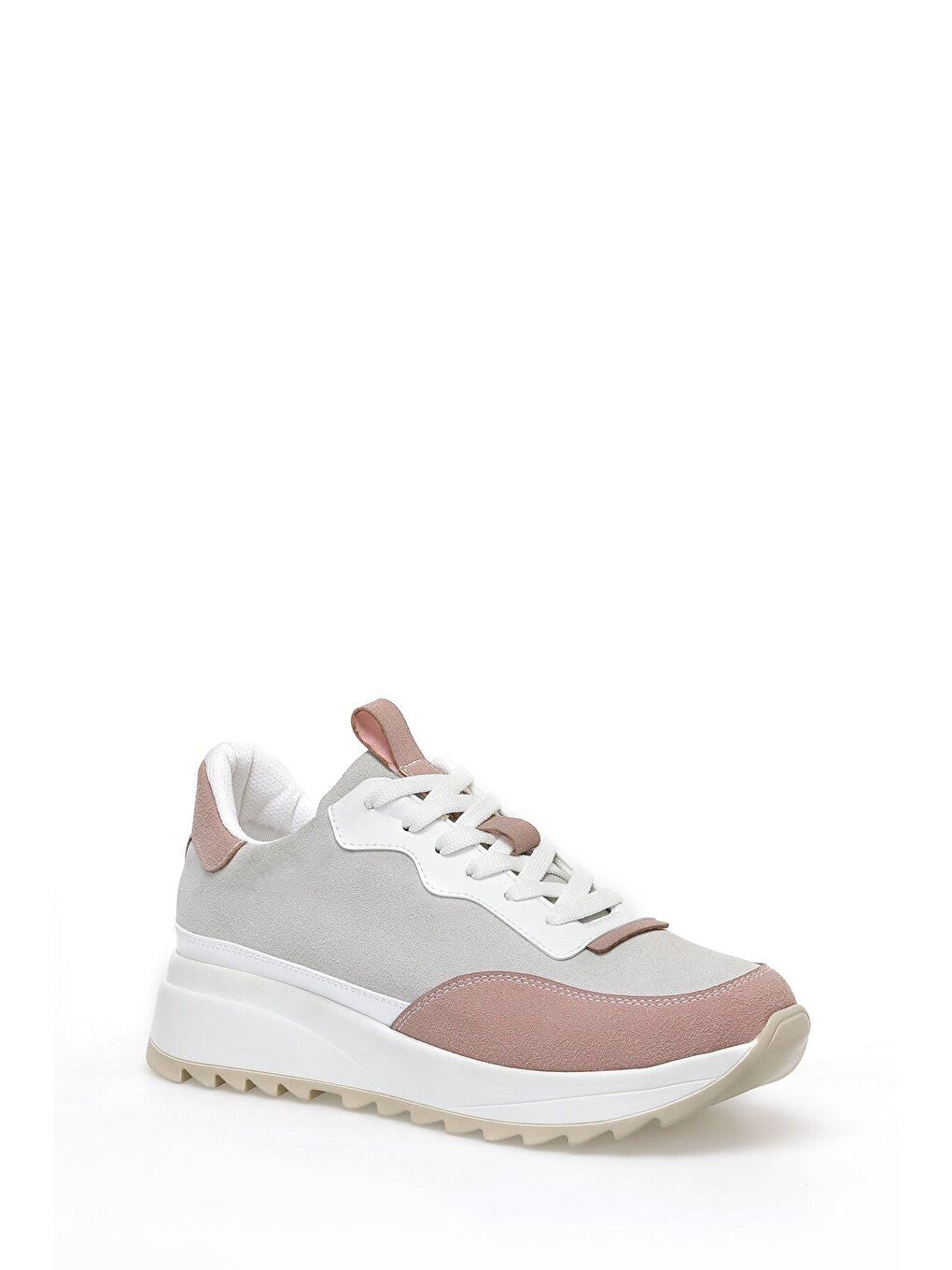 Pembe SHINY 3FX Pudra Kadın Spor Ayakkabı-1