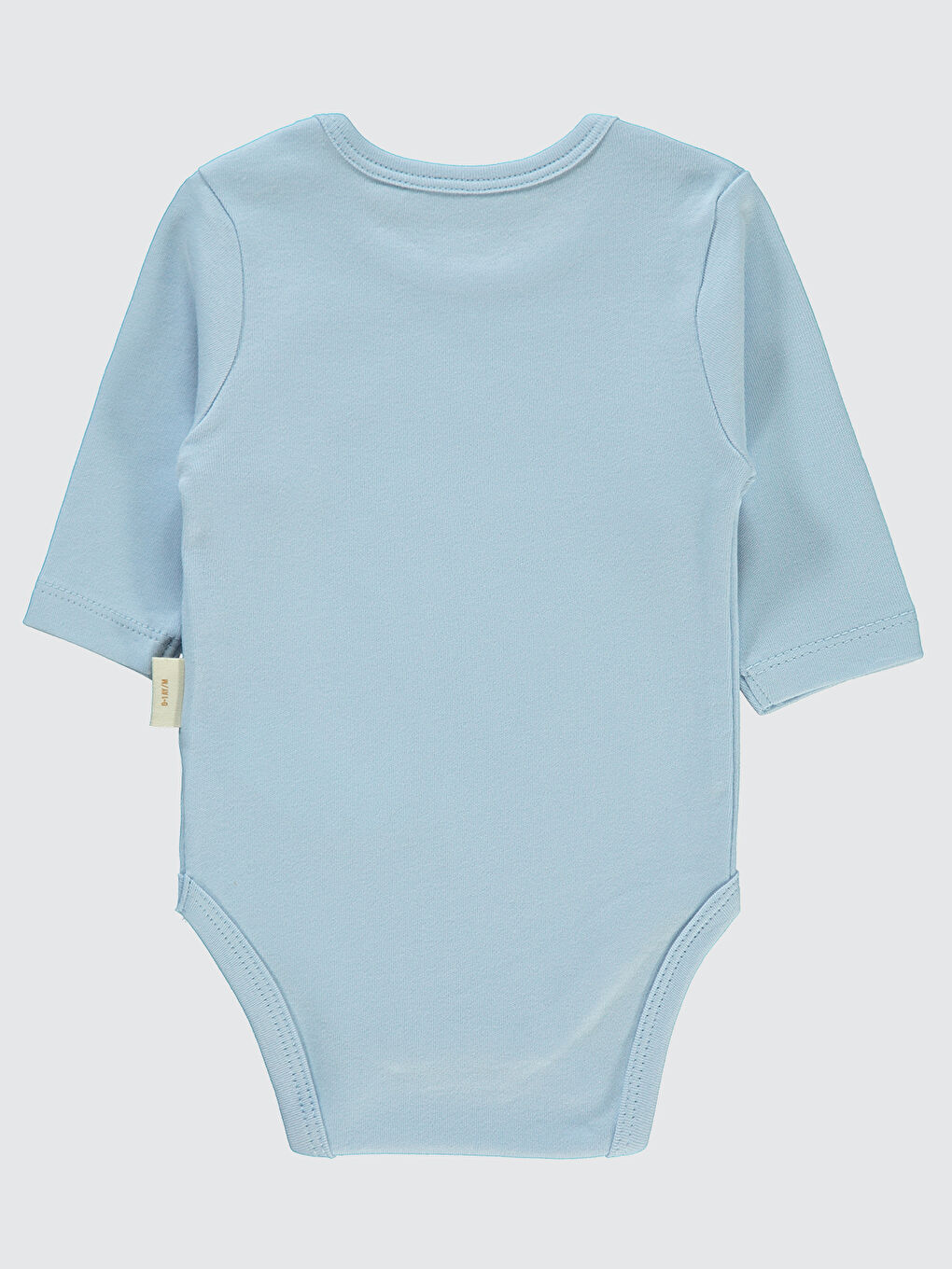 Civil Baby Bebek Organik Çıtçıtlı Badi 0-18 Ay Mavi - 1