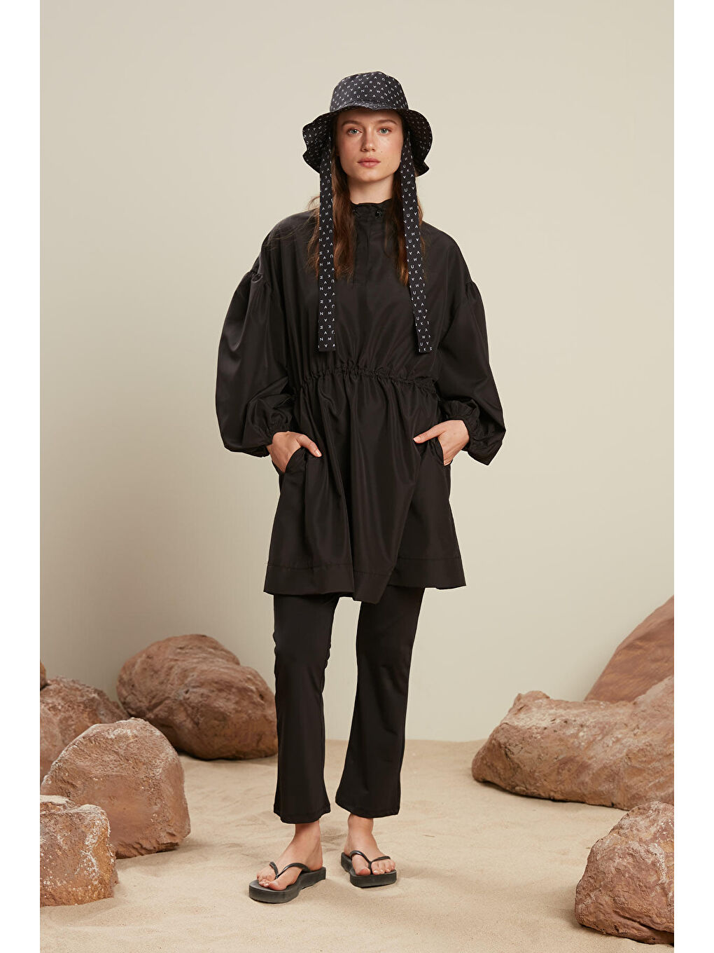 Tesettür Mayo Siyah