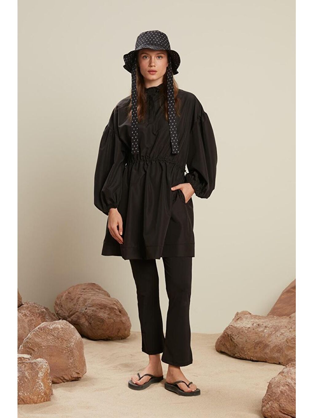 Tesettür Mayo Siyah-1