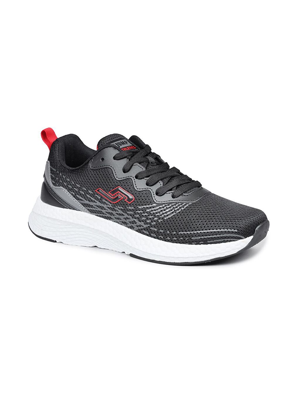 28038 Siyah - Beyaz Erkek Sneaker Günlük Spor Ayakkabı-1