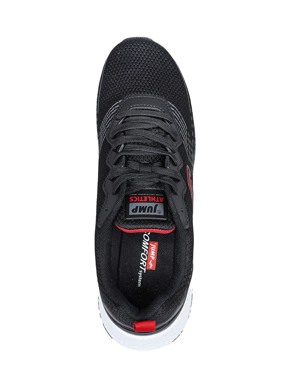 28038 Siyah - Beyaz Erkek Sneaker Günlük Spor Ayakkabı-2