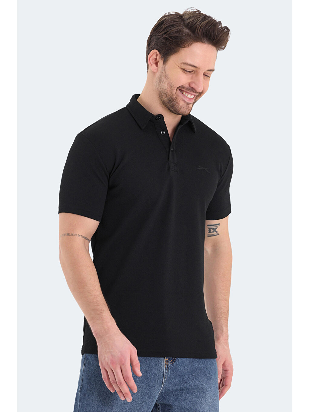 BOLT Erkek Tişört Siyah-2