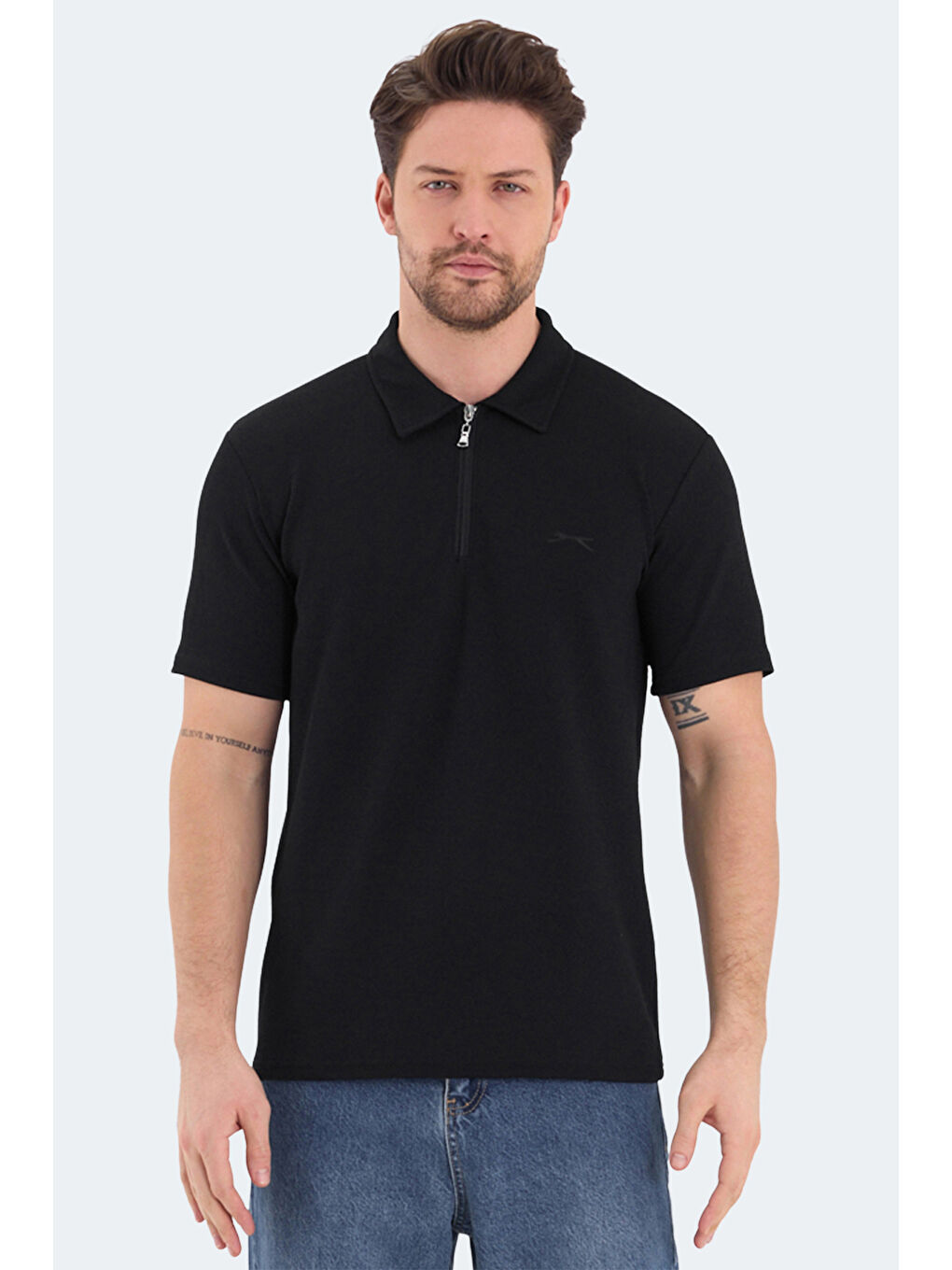 BARRIER Erkek Tişört Siyah