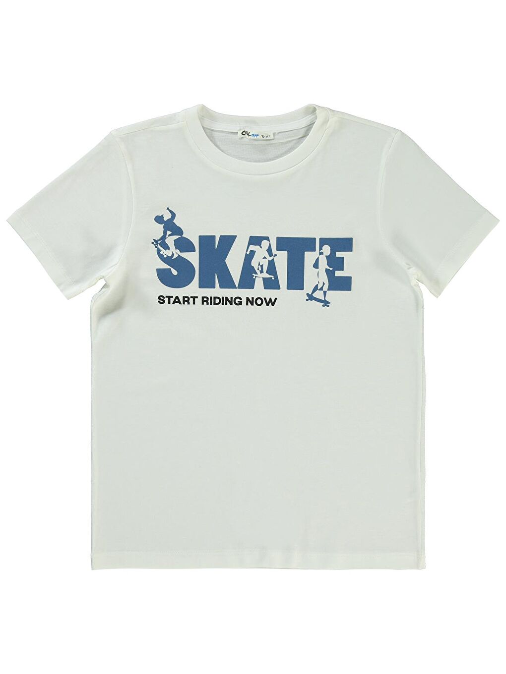 İndigo Boys Kapak Cepli Tişörtlü Gömlek 10-13 Yaş Gömlek - Mavi 12-13 Yaş-1