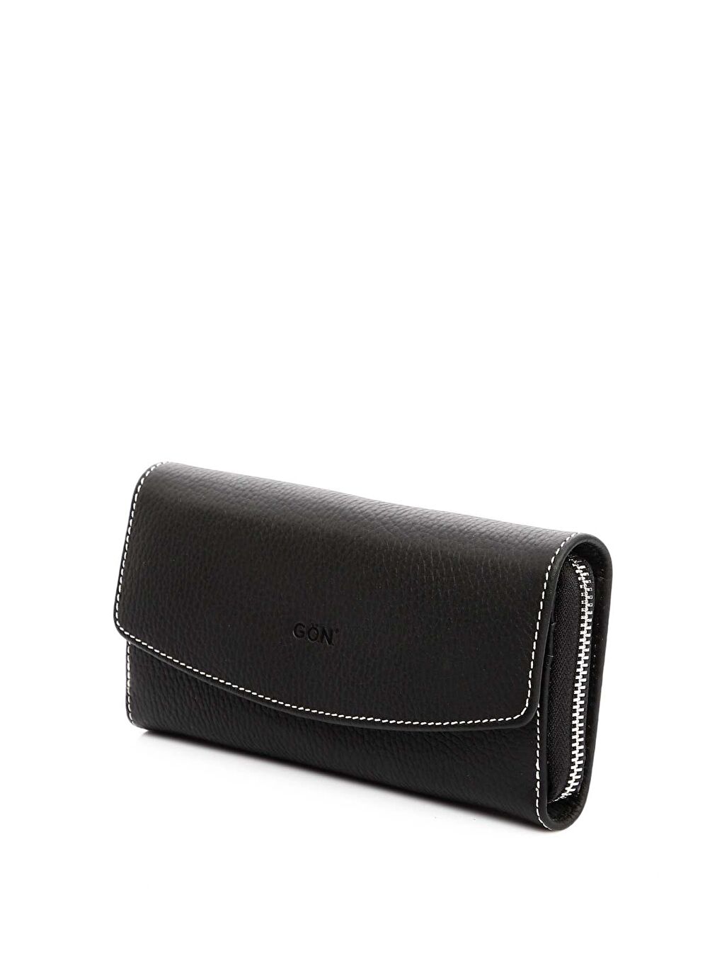 Siyah Hakiki Deri Kadın Cüzdan 06221-2