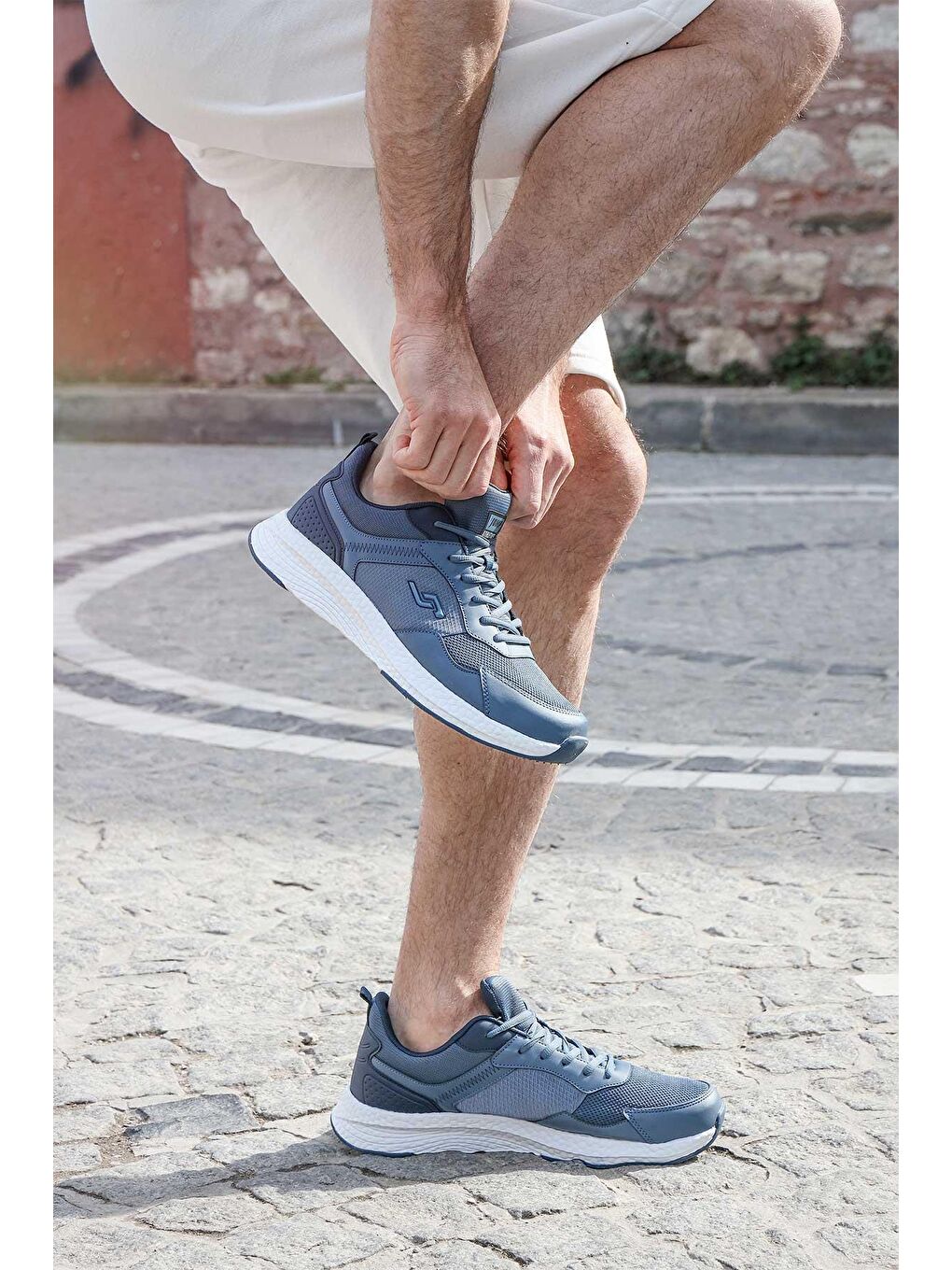 27426 Mavi Erkek Sneaker Günlük Spor Ayakkabı-1