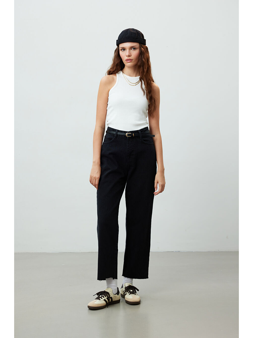 1965 Straight Denim Pantolon Siyah-3