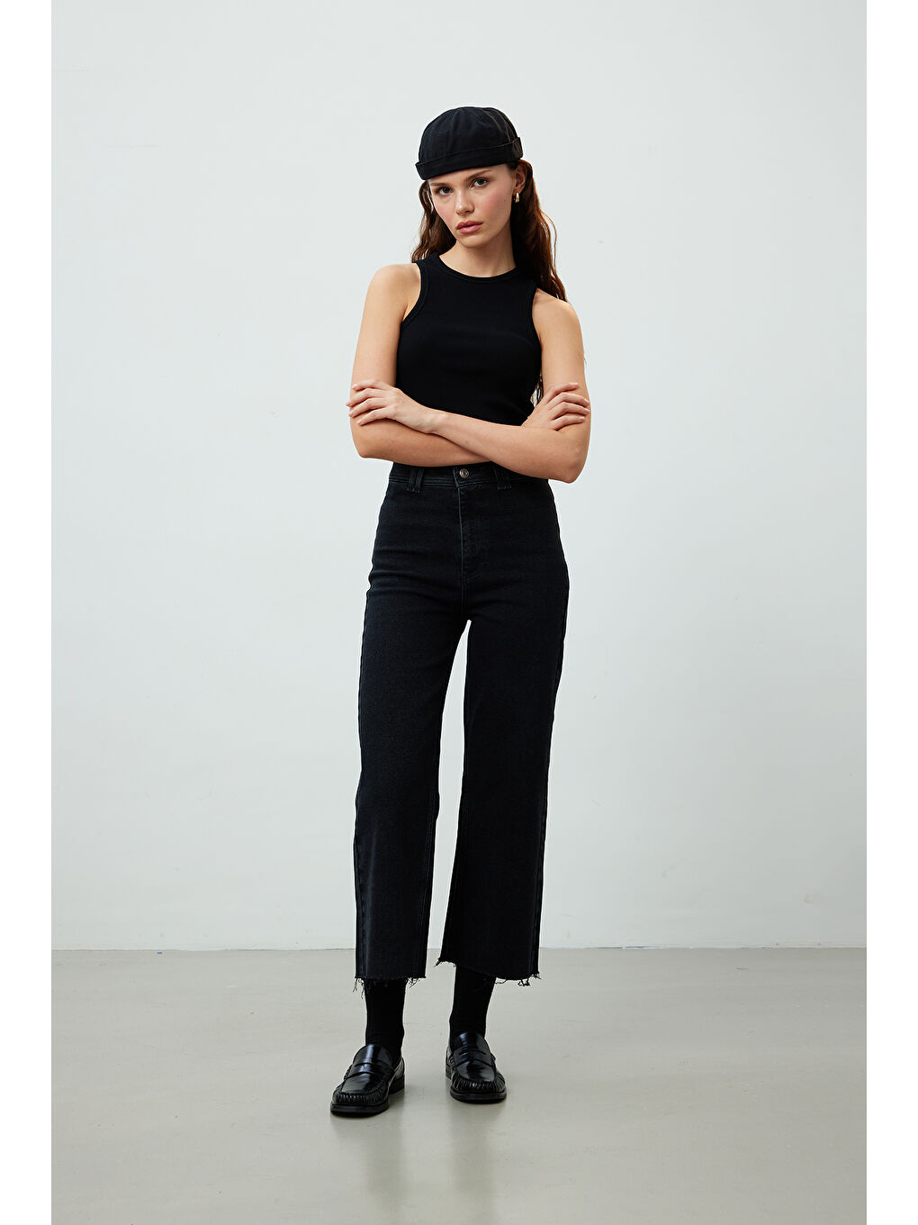 1965 Straight Denim Pantolon Siyah-4