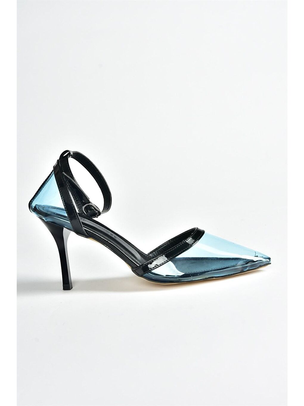 M5187008 Mavi Kadın Topuklu Ayakkabı-4