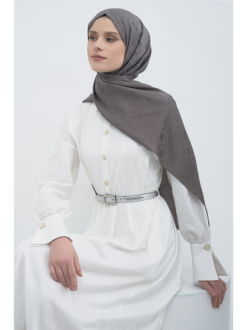 Antrasit Elegance P3000 Şal 08