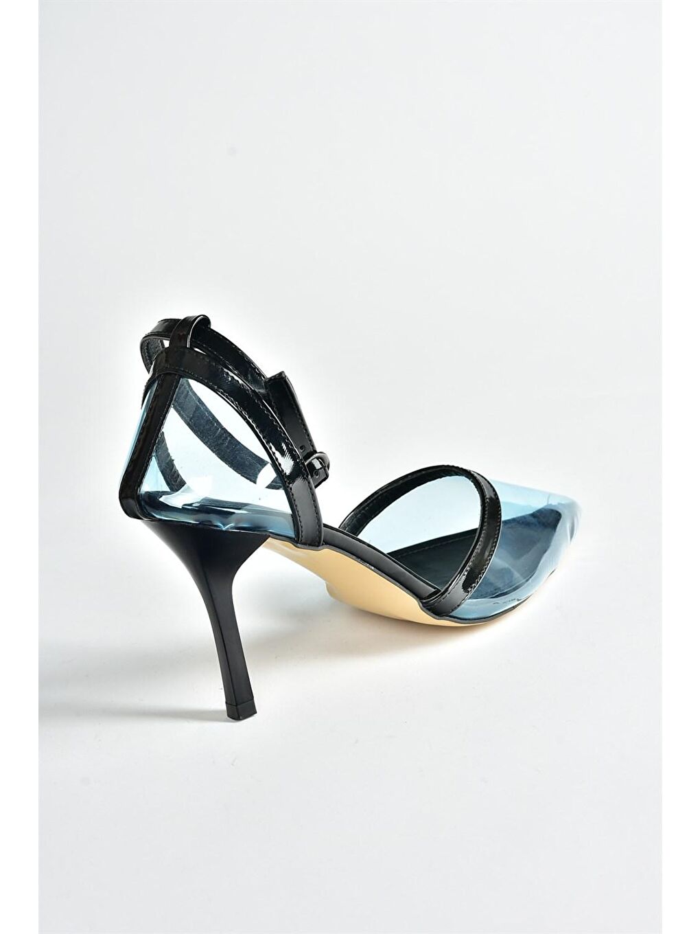 M5187008 Mavi Kadın Topuklu Ayakkabı-6