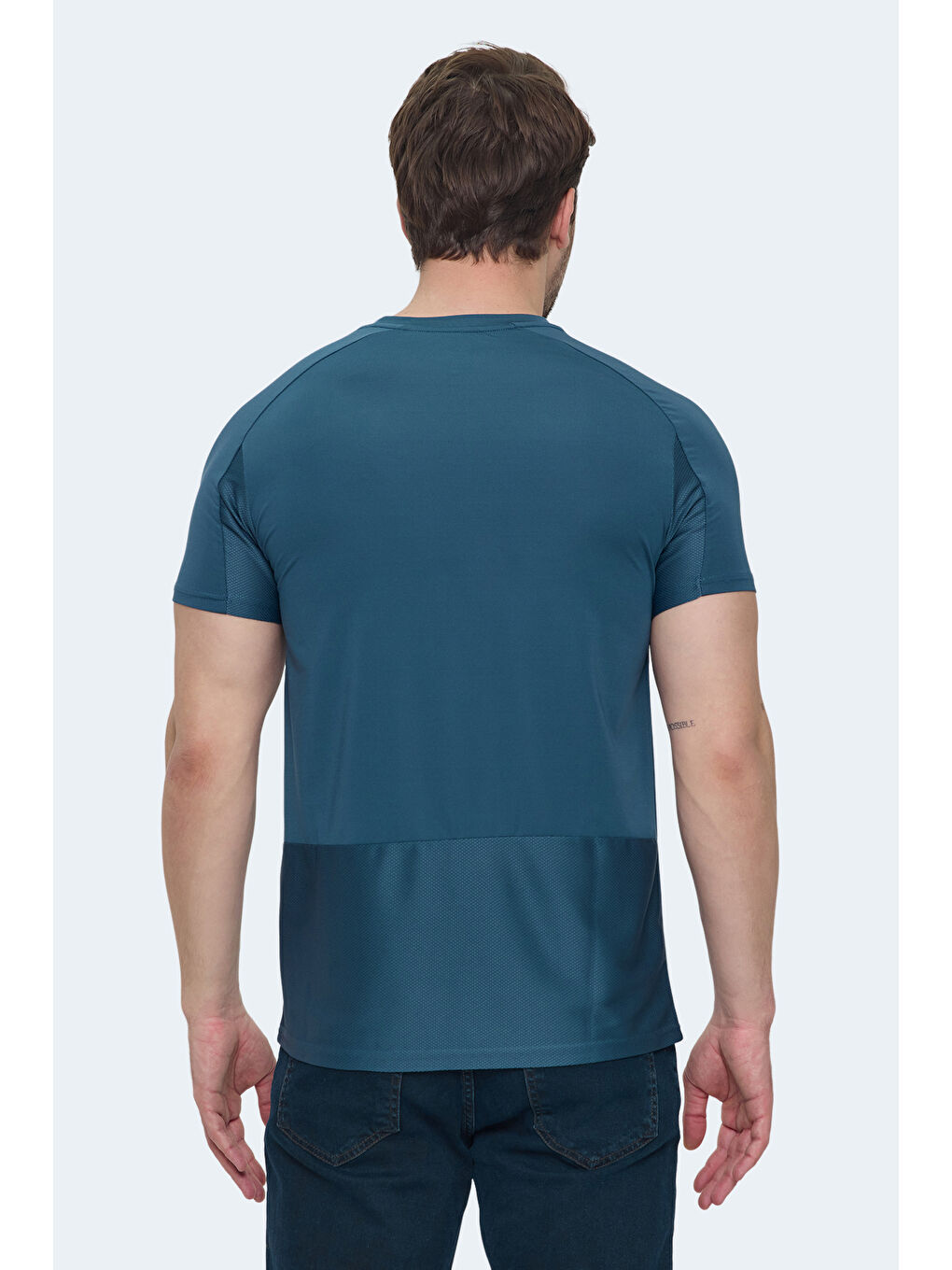 VISHAL KTN Erkek Petrol Tişört-1