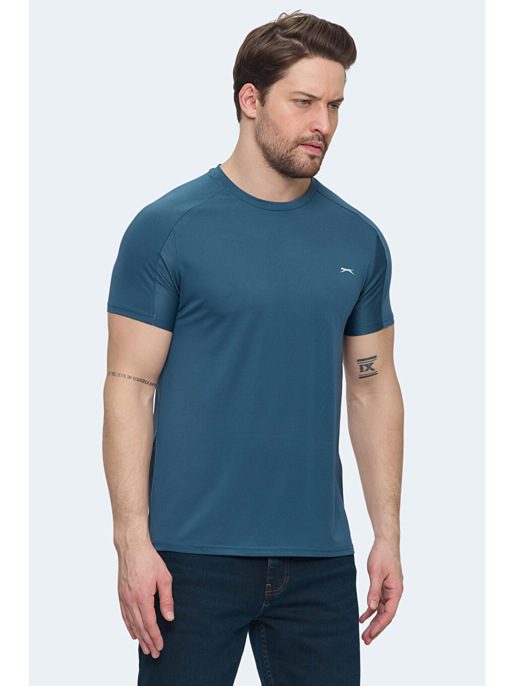 VISHAL KTN Erkek Petrol Tişört-2