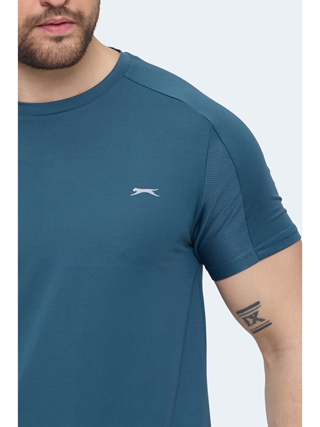 VISHAL KTN Erkek Petrol Tişört-3