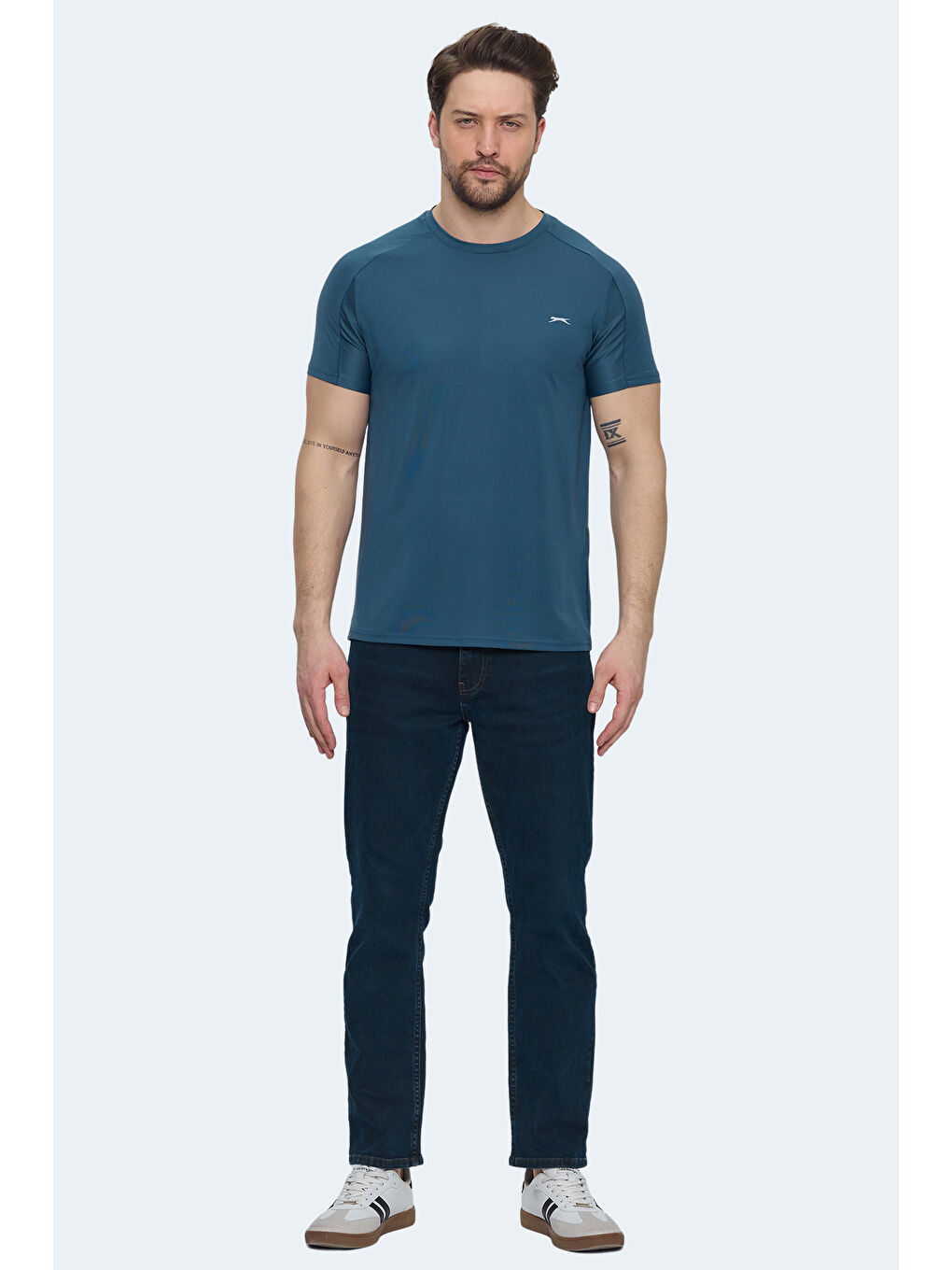 VISHAL KTN Erkek Petrol Tişört-6