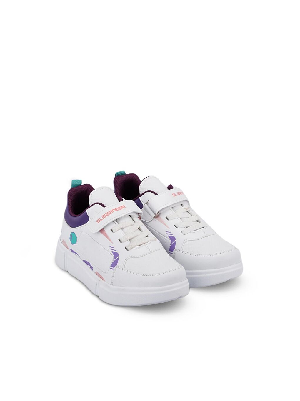 KEPA KTN Sneaker Kız Çocuk Ayakkabı Beyaz / Mor-1