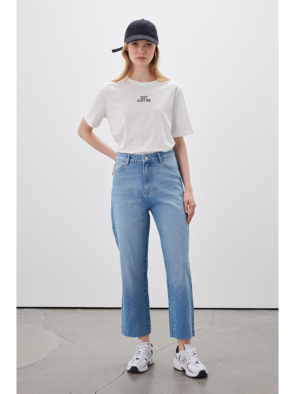 1965 Straight Denim Pantolon Mavi-1