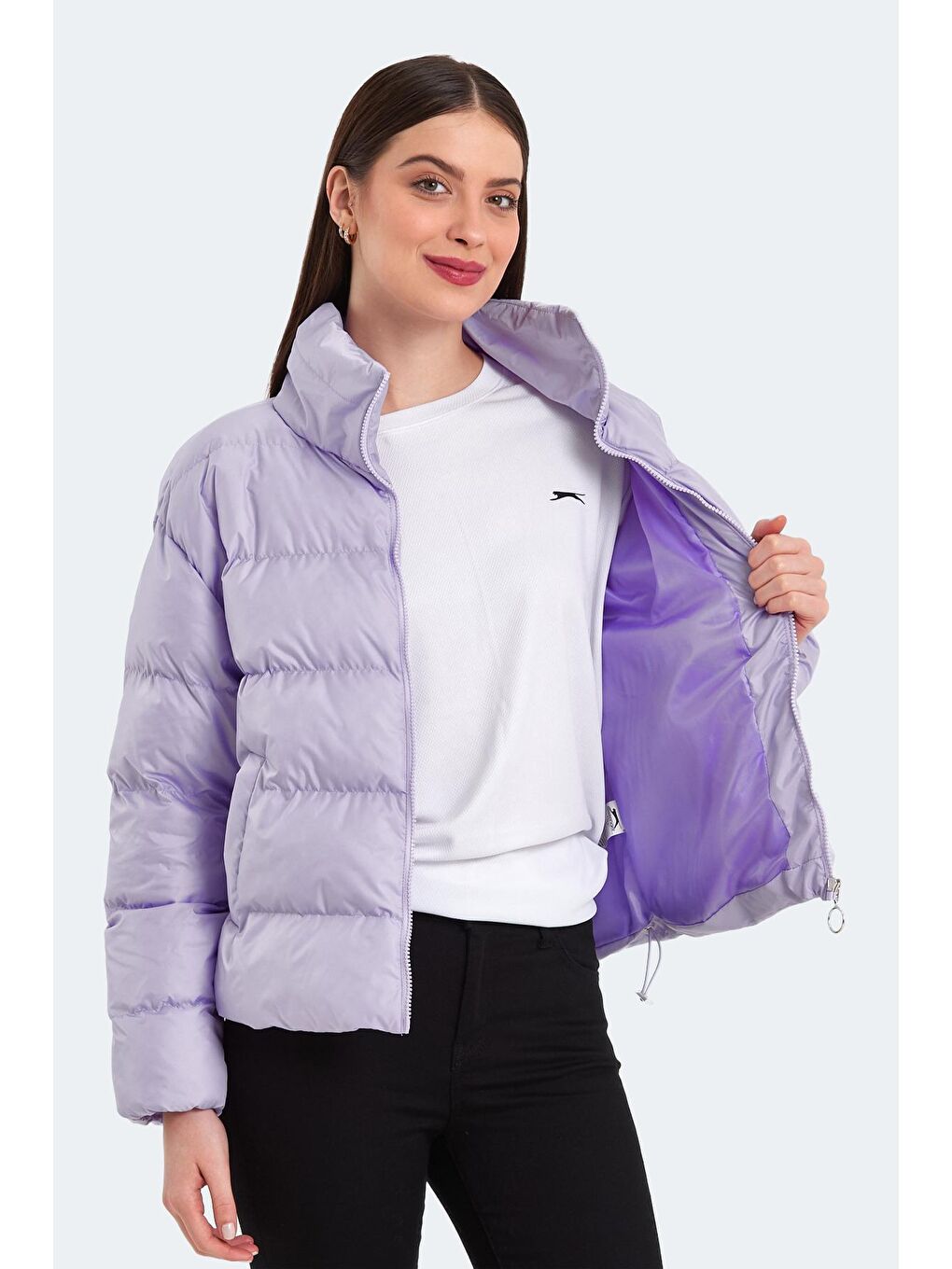 BAILEY I Kadın Mont & Kaban Lila-3