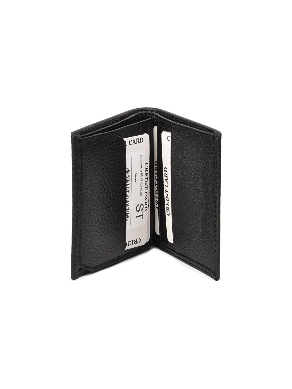 8017 Siyah Hakiki Deri Erkek Cüzdan-1