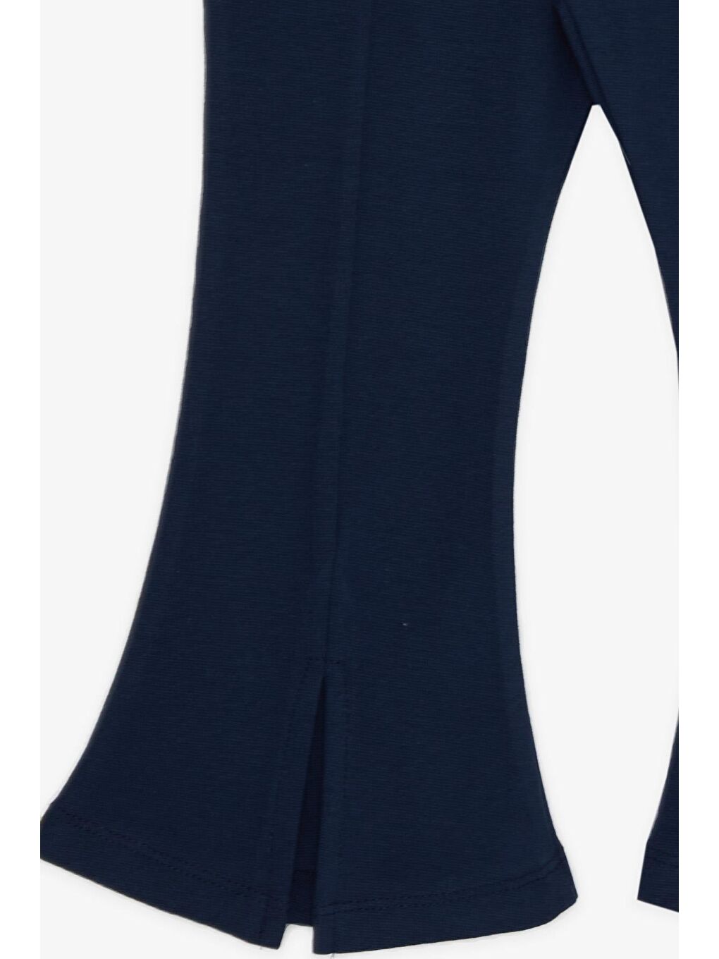 Kız Çocuk Tayt İspanyol Paça Yırtmaçlı Lacivert (1-3 Yaş)-3