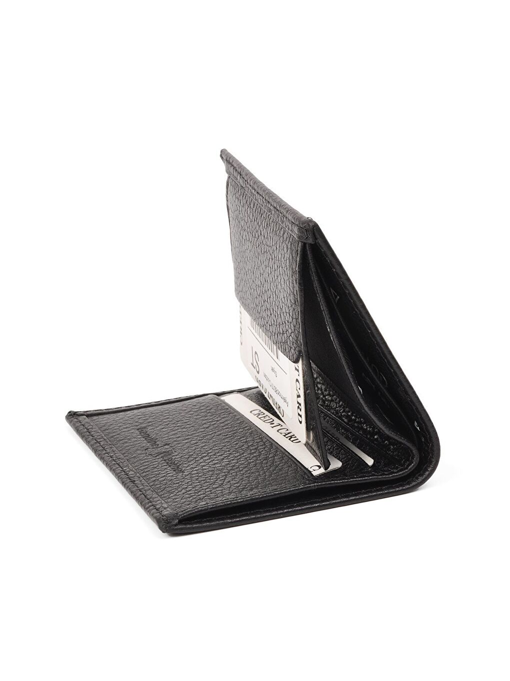 8017 Siyah Hakiki Deri Erkek Cüzdan-2