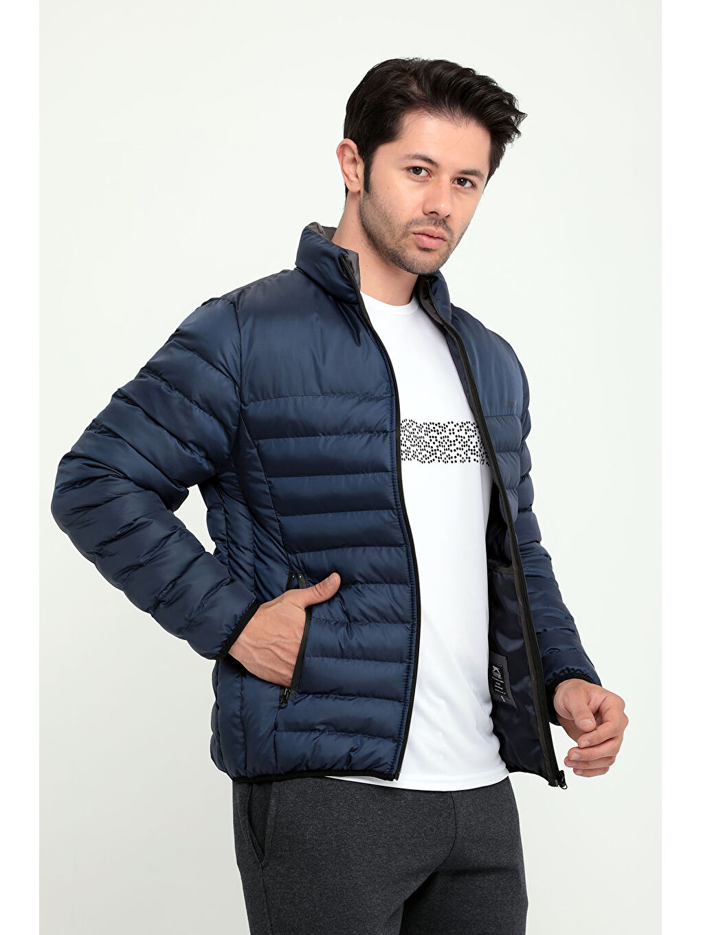 Lacivert BOSS I Erkek Mont Kaban-2