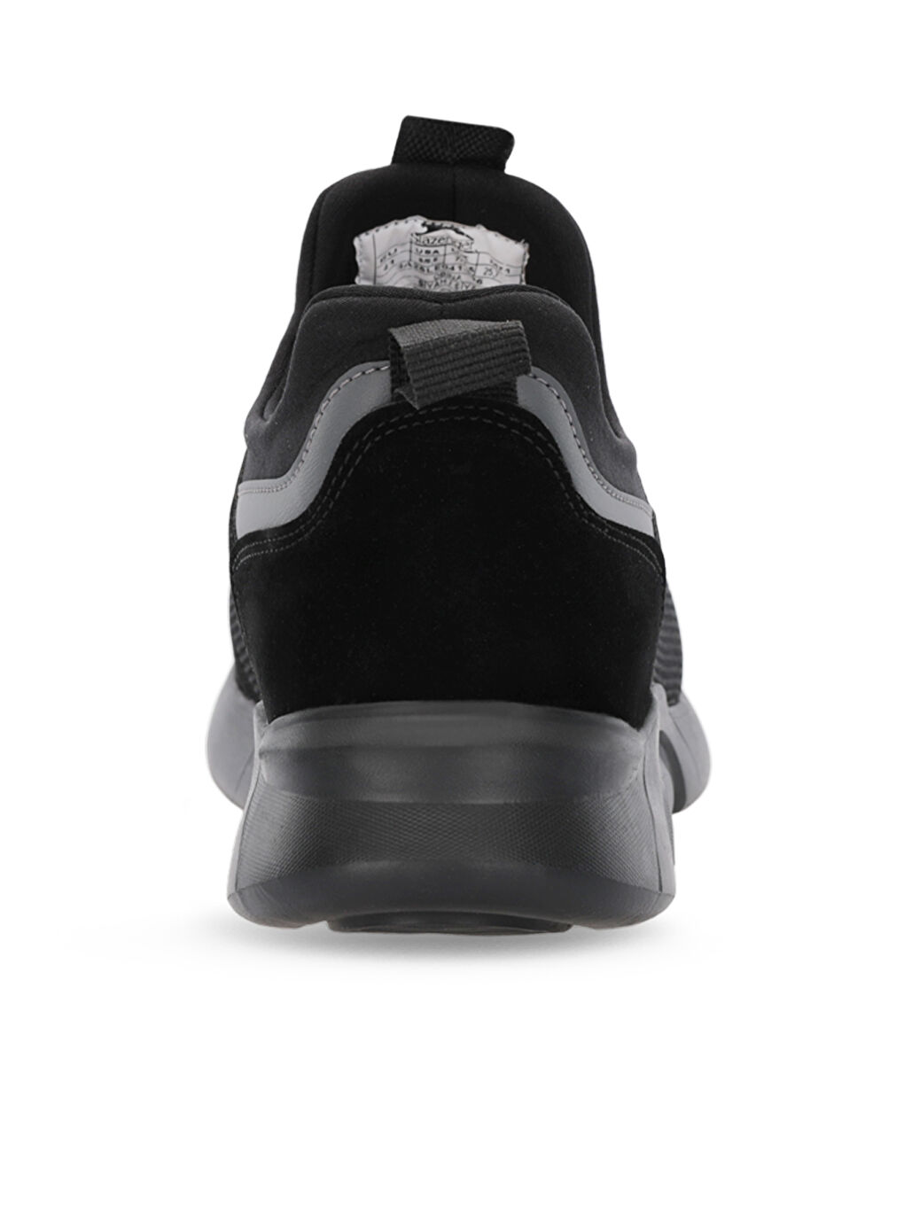 OBINA Erkek Siyah / Siyah Günlük Spor Ayakkabısı-5