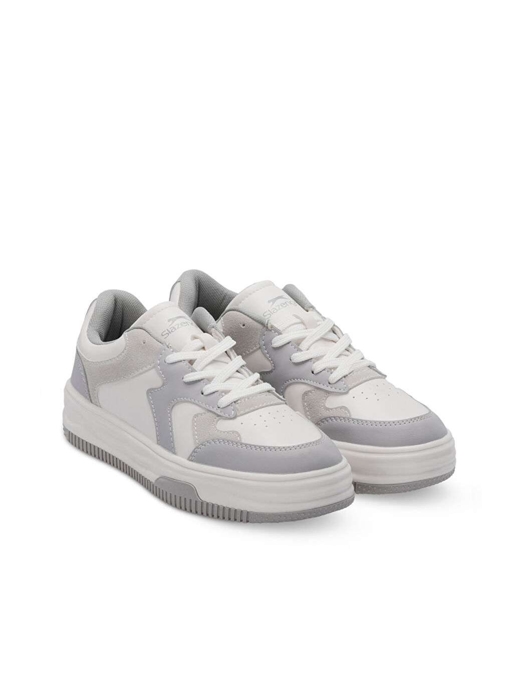 PINTO I Kadın Gri / Beyaz Günlük Spor Ayakkabısı-1
