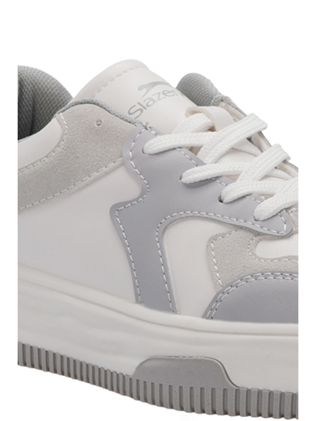 PINTO I Kadın Gri / Beyaz Günlük Spor Ayakkabısı-3
