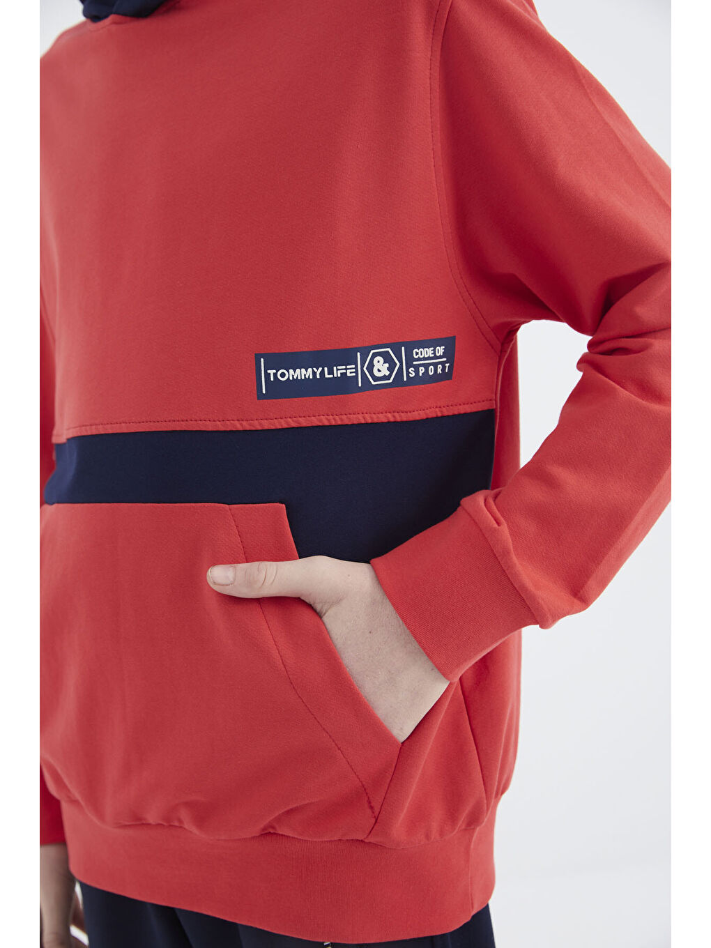 Kırmızı Fiesta Standart Kalıp Erkek Çocuk Sweatshirt - 11179-2