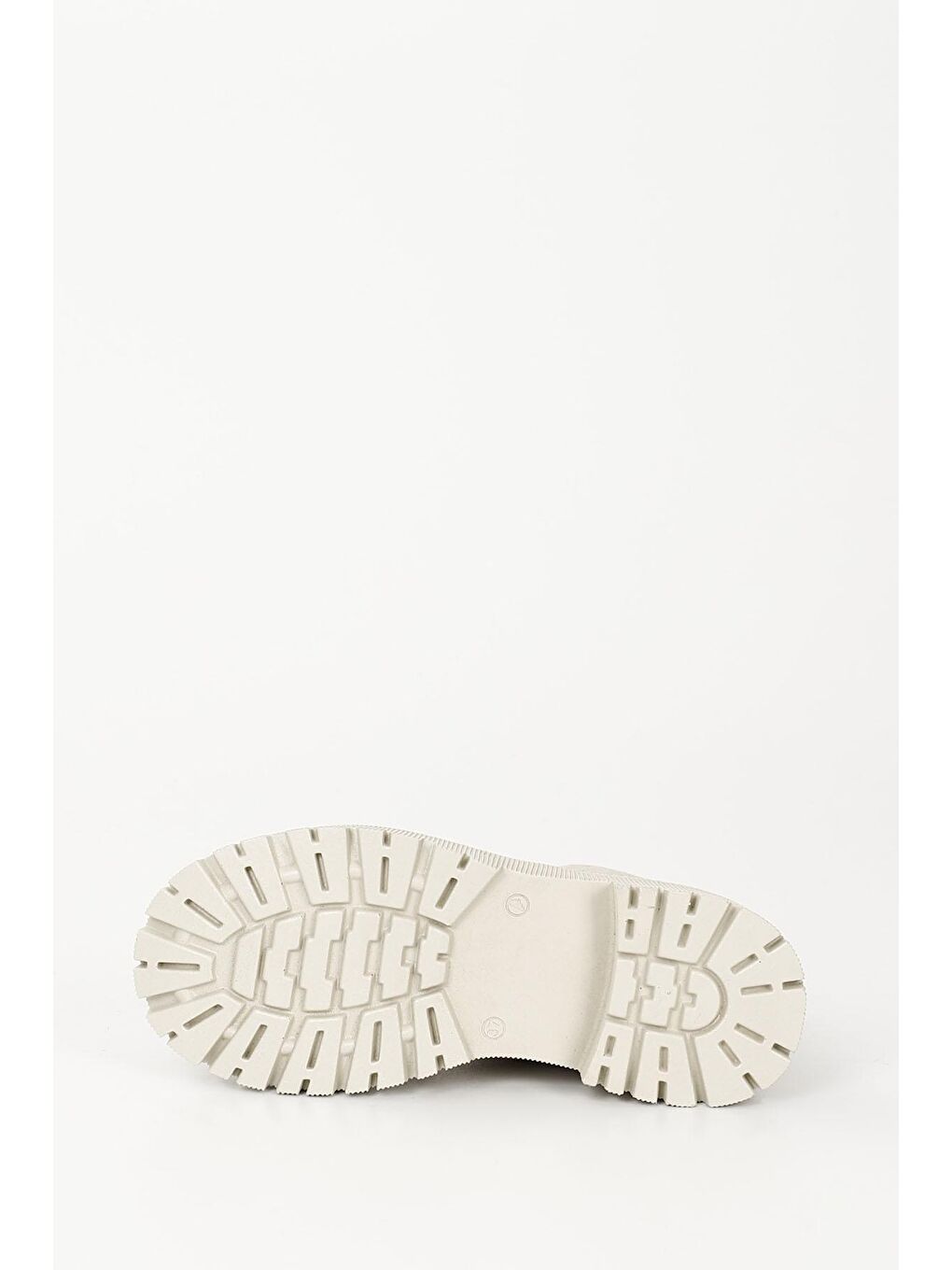 Bej BEJ  Yuvarlak Burun Topuklu Bağcıklı Kadın Günlük Bot 34041-6