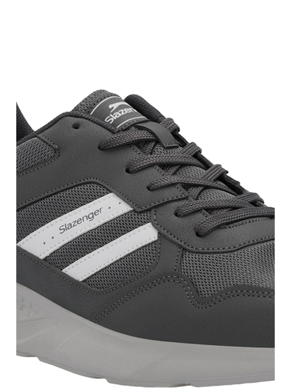 IDEAL I Erkek Koşu &amp; Yürüyüş Ayakkabı Koyu Gri / Beyaz-3