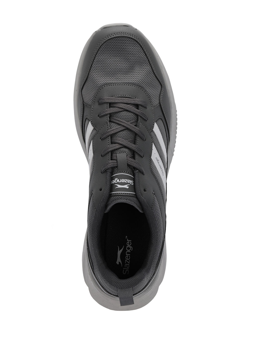 IDEAL I Erkek Koşu &amp; Yürüyüş Ayakkabı Koyu Gri / Beyaz-4