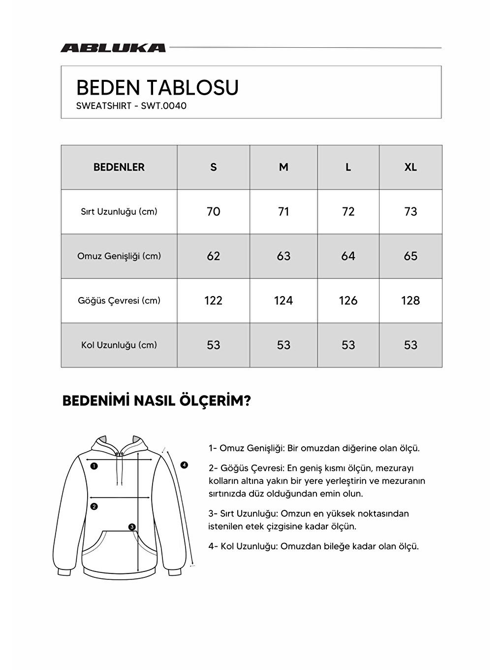 ablukaonline Füme Oversize Çizgili Kapüşonlu Sweatshirt Füme - 1