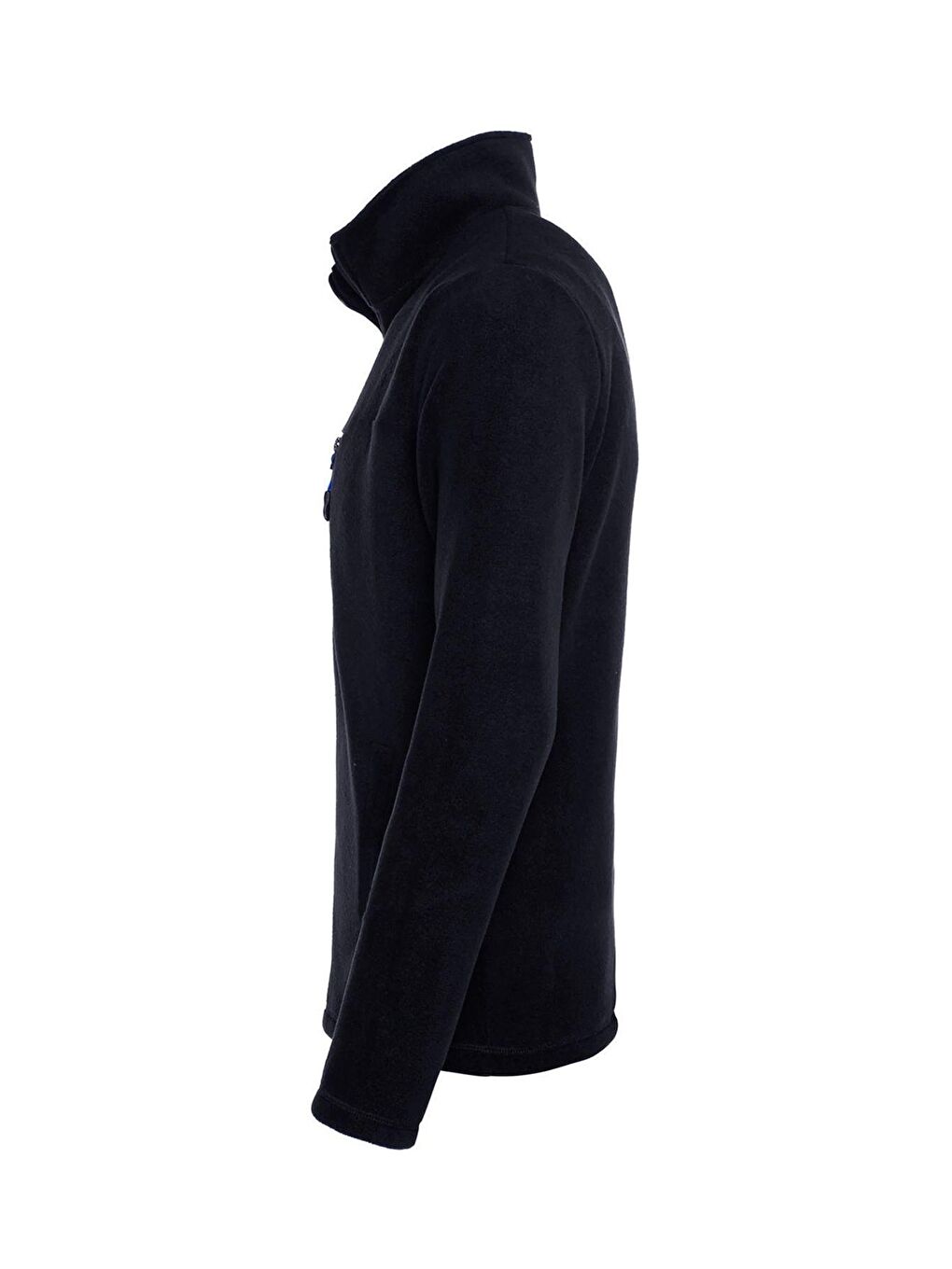 Lacivert Erkek Polar Renkli Yarım Fermuarlı Cepli Tactical Flecee-2