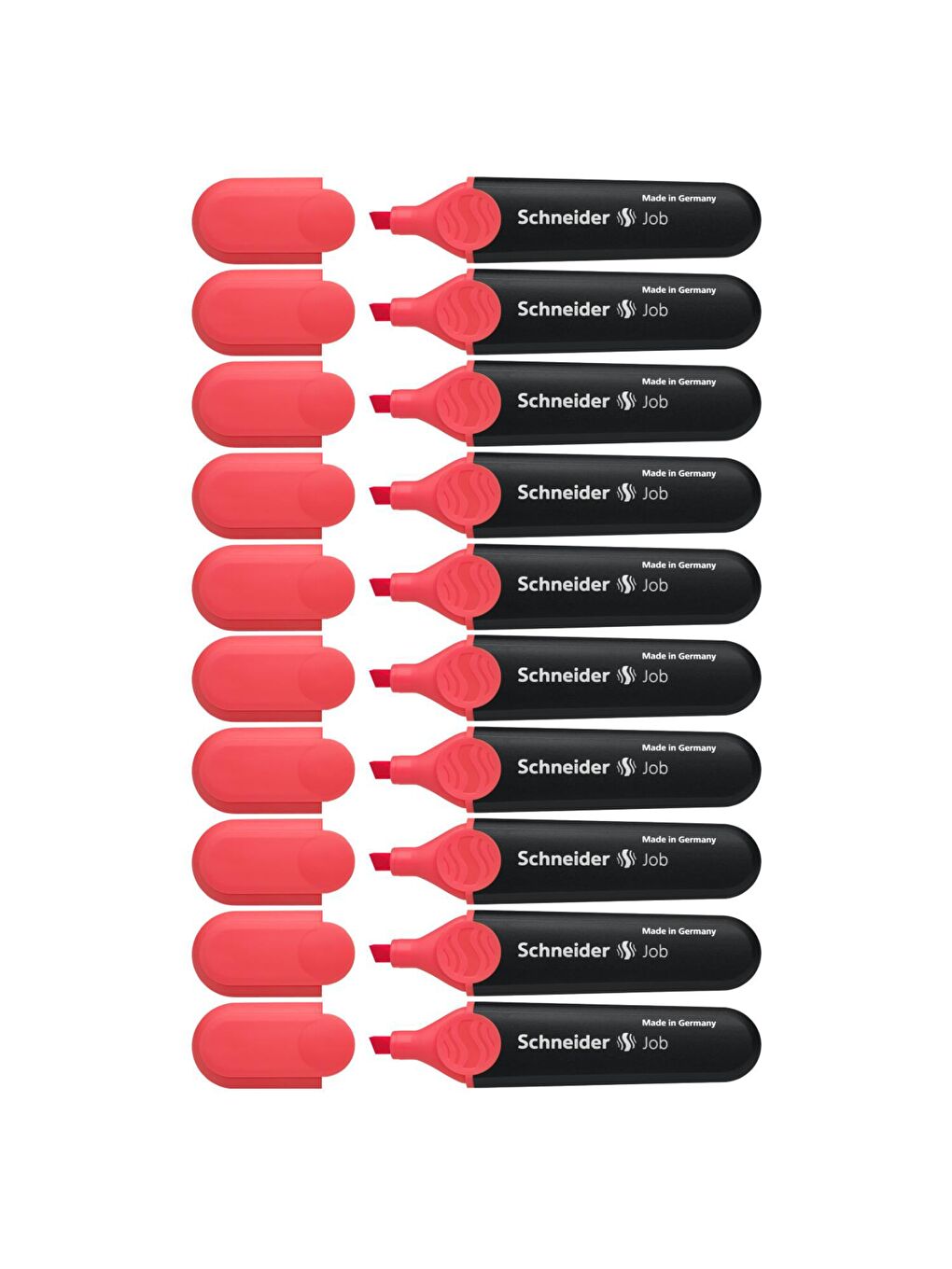 Schneider Kırmızı 150 Canlı Renkler Fosforlu Kalem Kırmızı 10 Lu