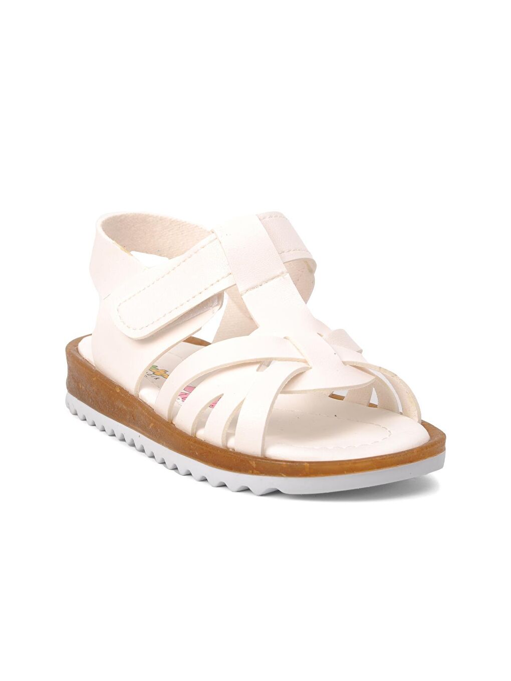 22Y07 Beyaz Comfort Bebek Sandalet-2