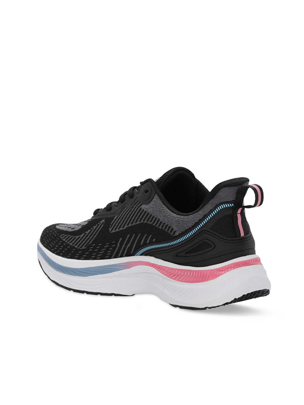 WETFORD Kadın Siyah / Koyu Gri Koşu & Yürüyüş Spor Ayakkabısı-2