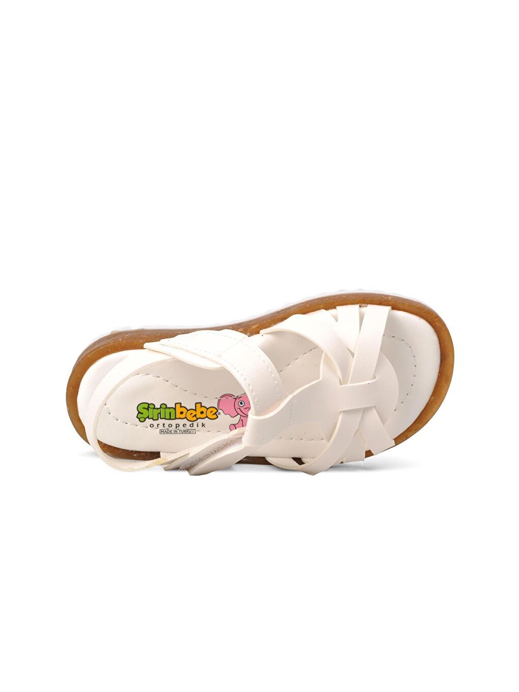 22Y07 Beyaz Comfort Bebek Sandalet-4