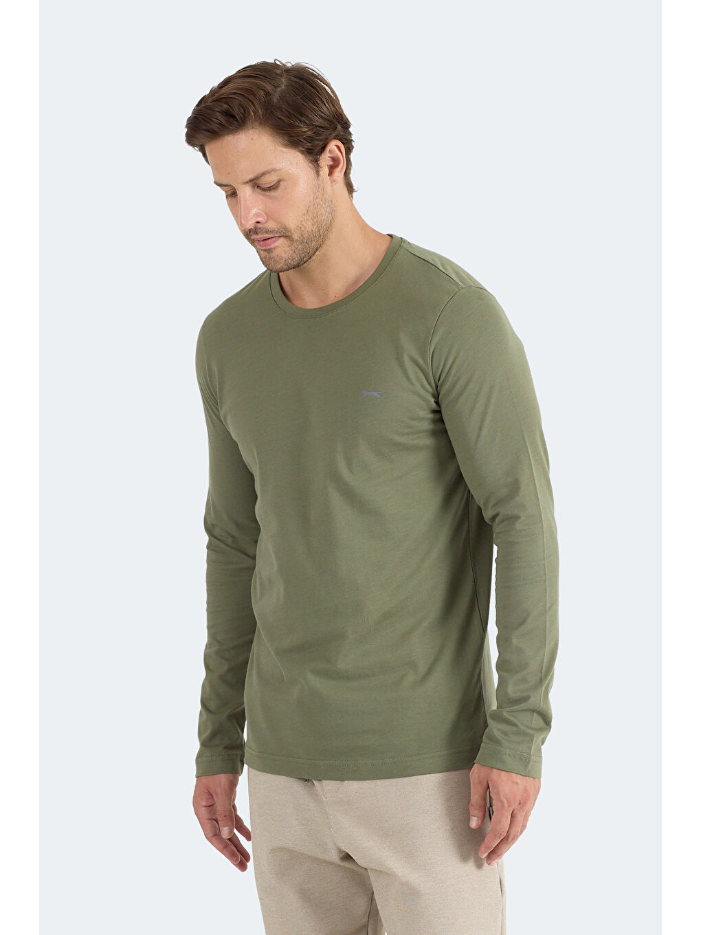 ROVER Erkek Haki Sweatshirt-4