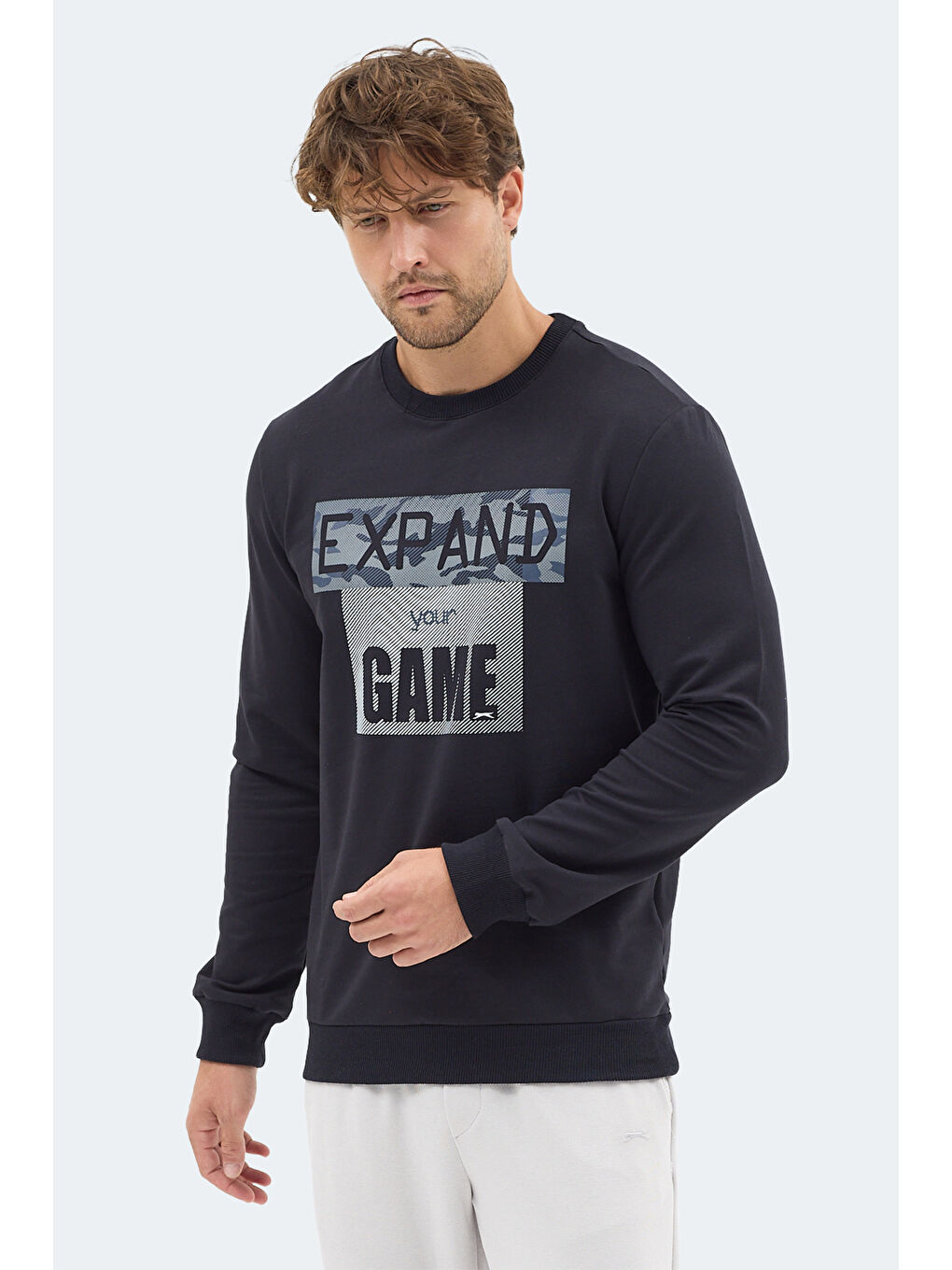 RUBIO Erkek Lacivert Sweatshirt-3