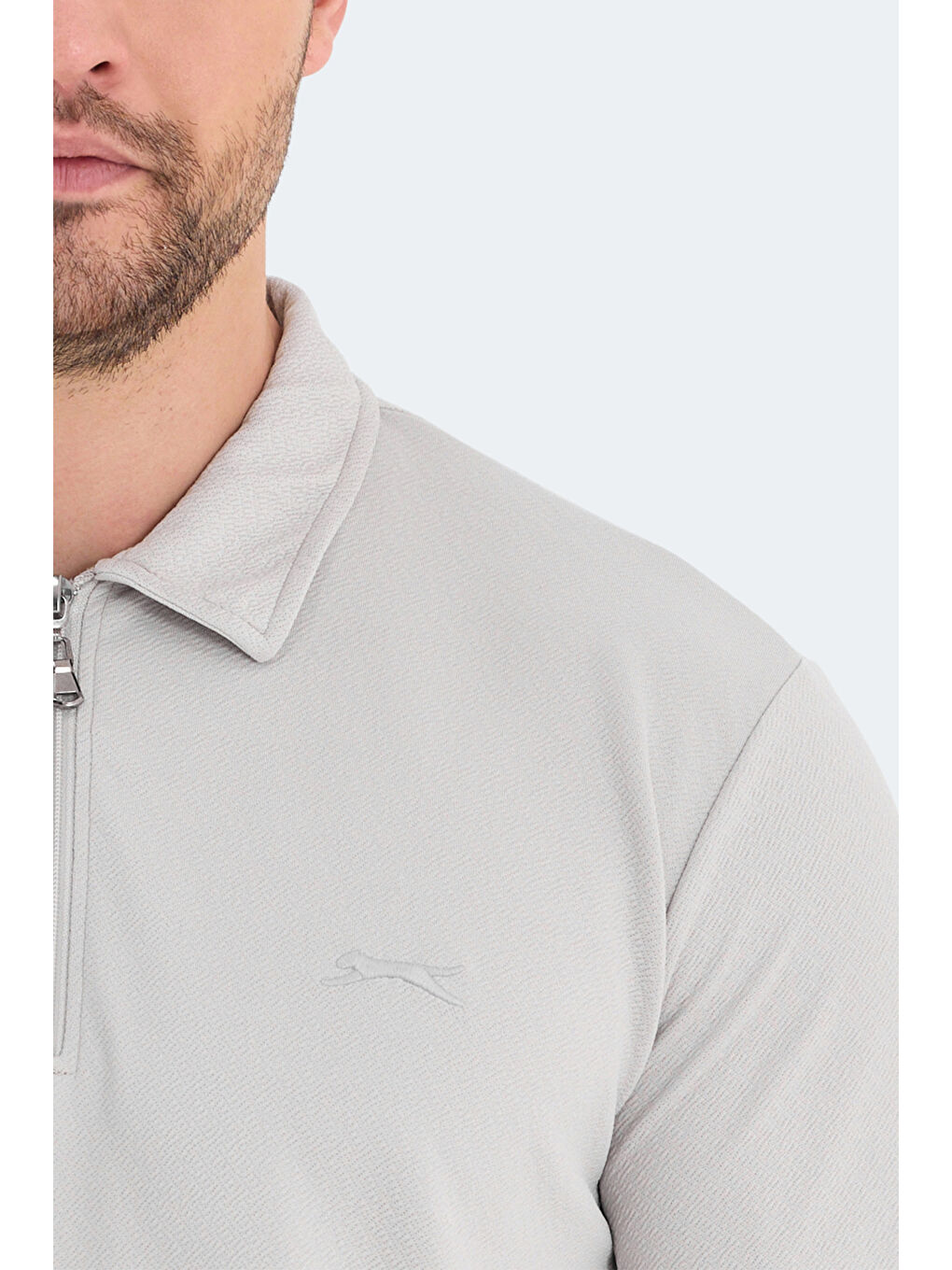 BARRIER Erkek Tişört Gri-4