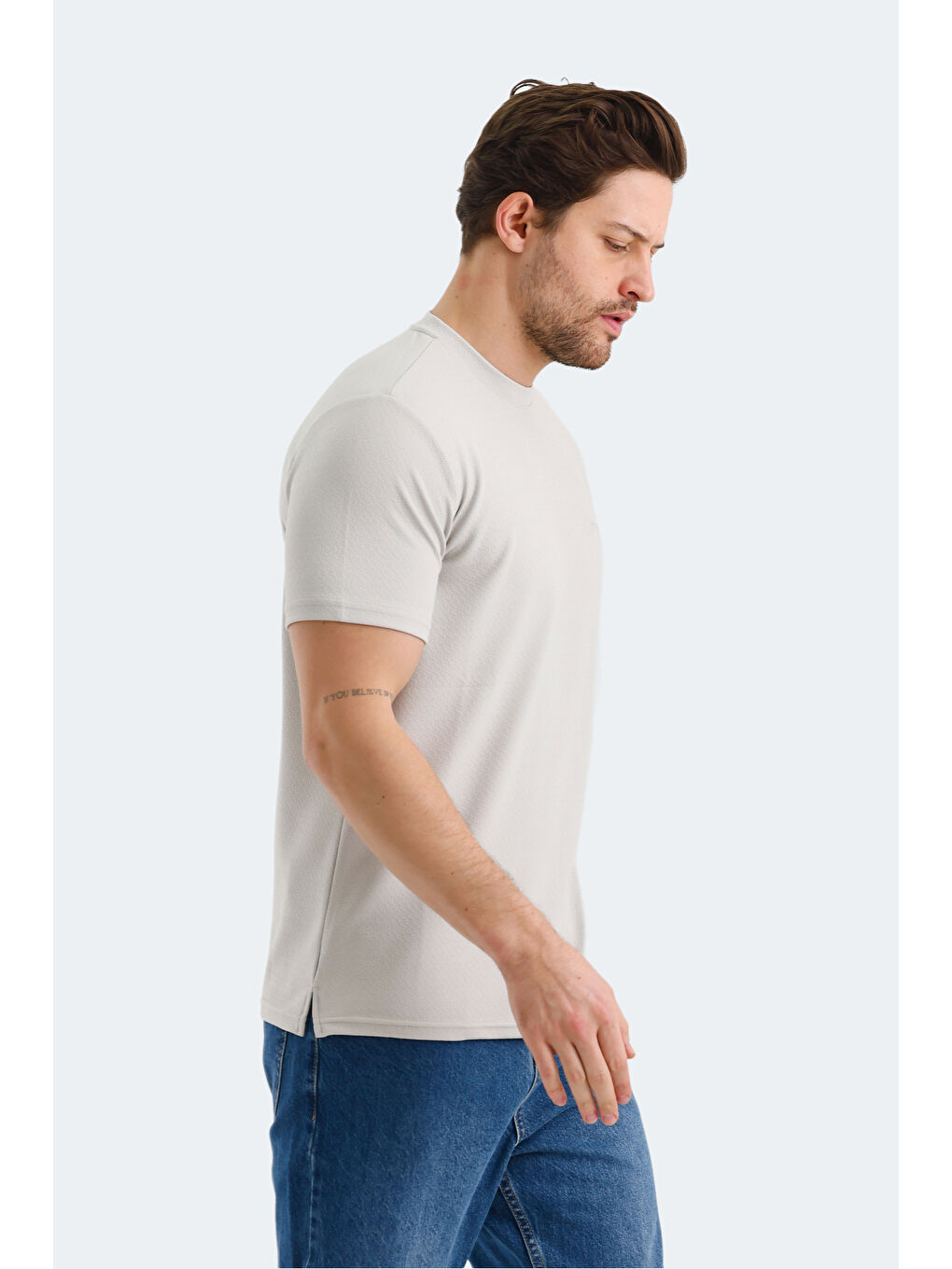 BREEZE Erkek Tişört Gri-2