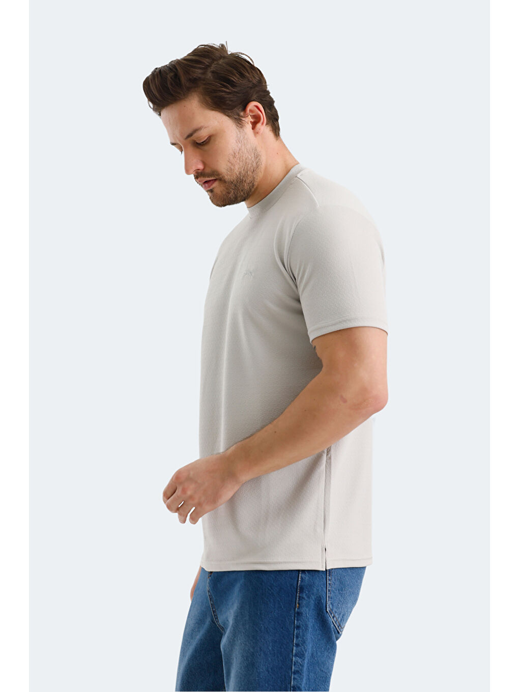 BREEZE Erkek Tişört Gri-3